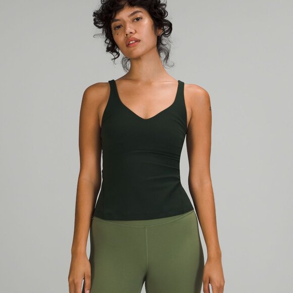 lululemon athletica Tops - Lululemon Athletica Align™ Waist-Length Tank Top Rainforest Green Size 8